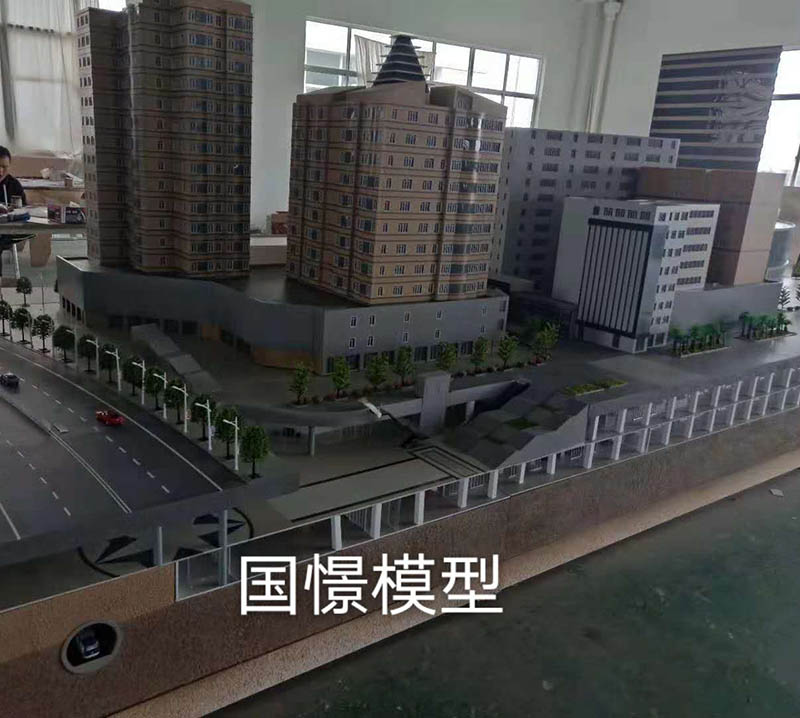 曲周县建筑模型