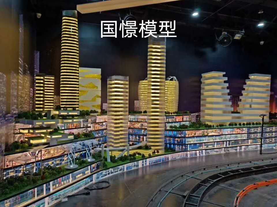 曲周县建筑模型