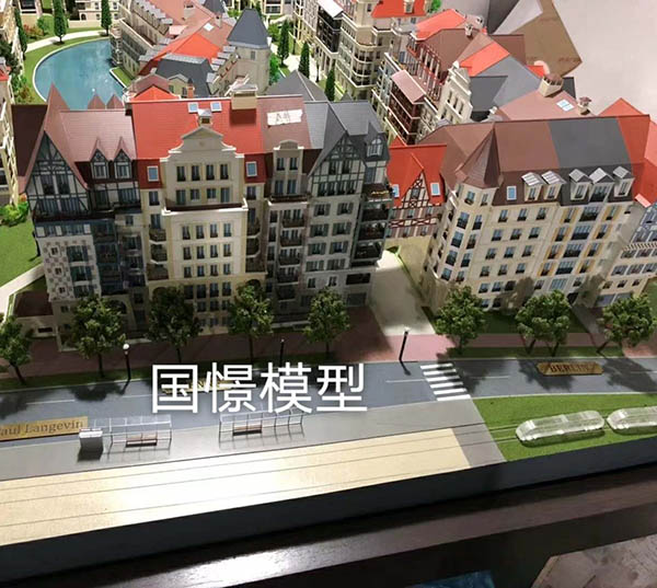 曲周县建筑模型